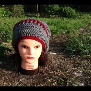 Crochet slouchy beanie